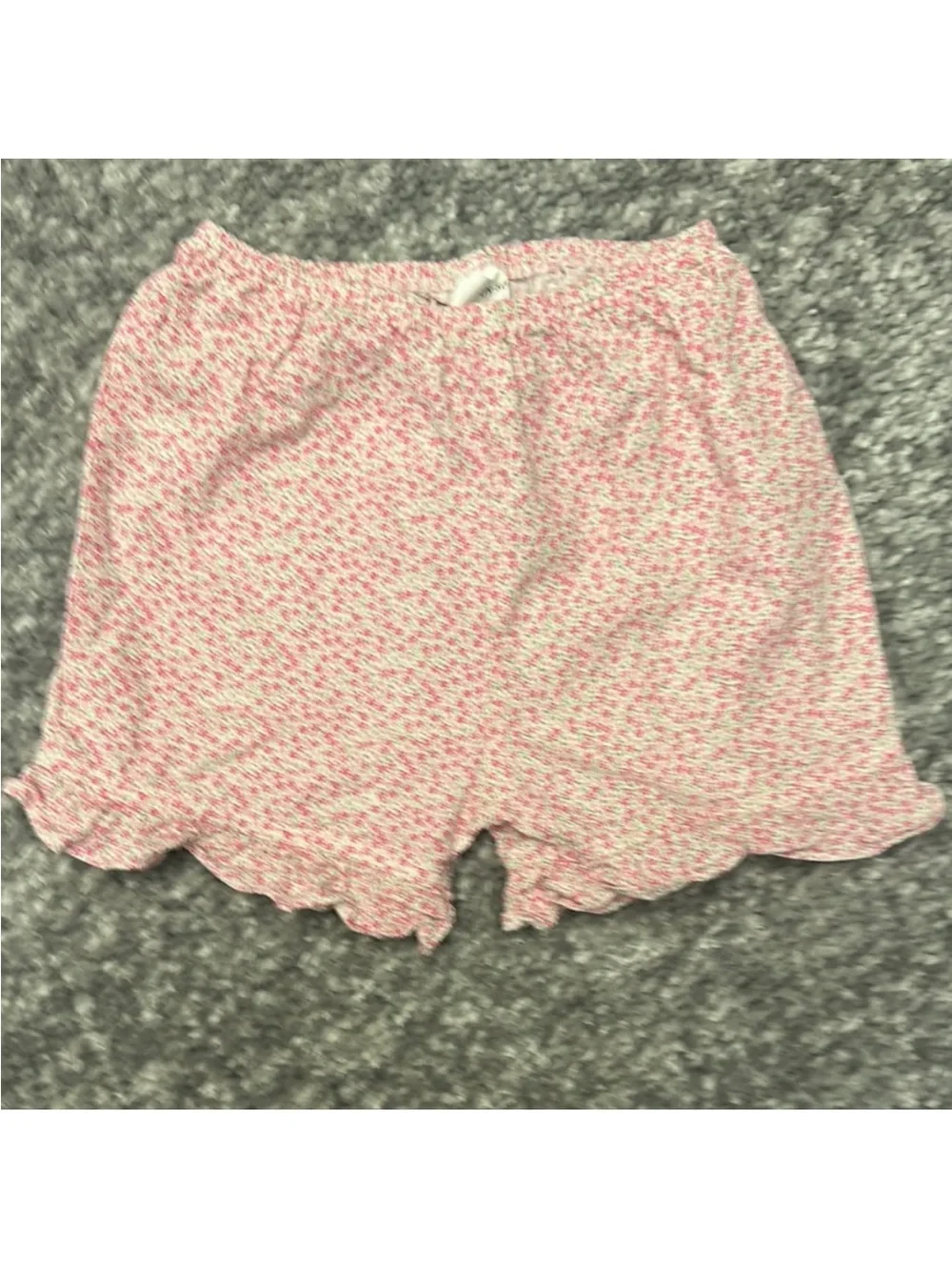 Lullaby Pink Floral Ruffle Collar Top & Matching Shorts Set 2T